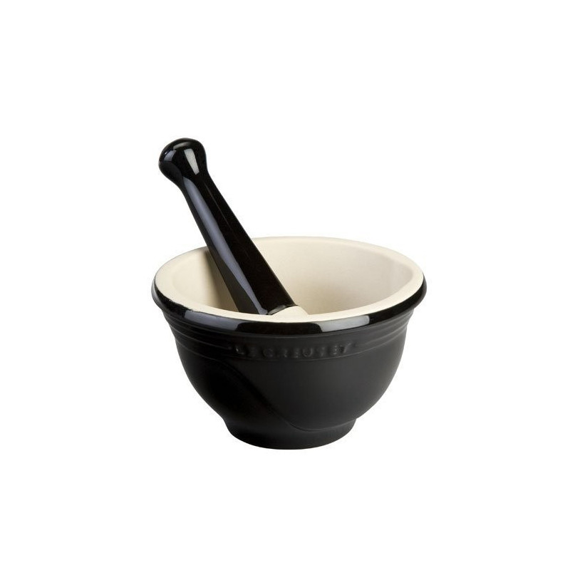 Le Creuset morter. Le Creuset morter.