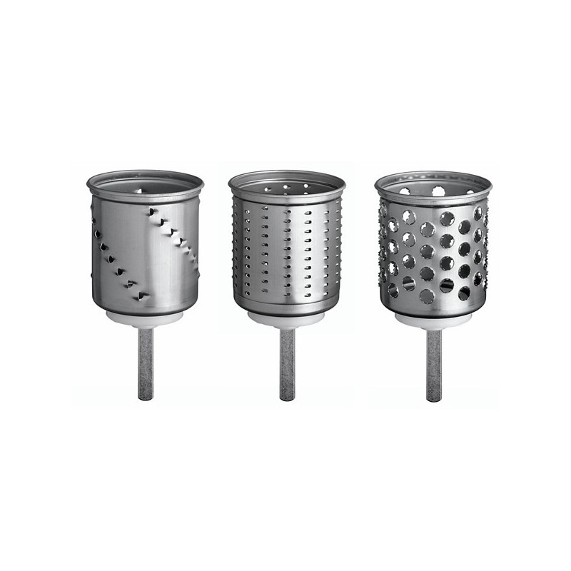 KitchenAid ekstra tromler til grøntsagssnitter. KitchenAid ekstra tromler til grøntsagssnitter.