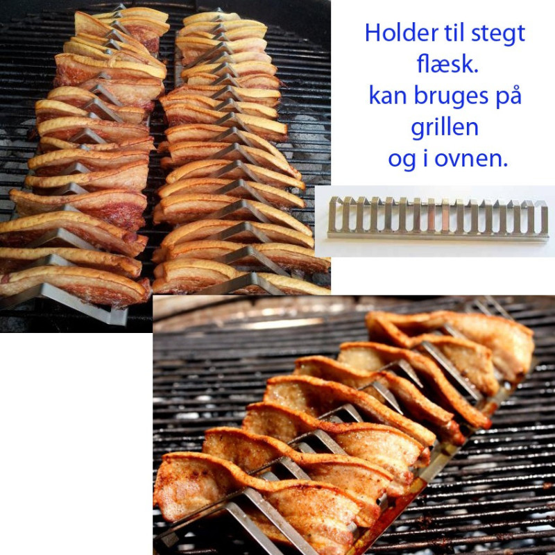 Holder til stegt flæsk. Holder til stegt flæsk.