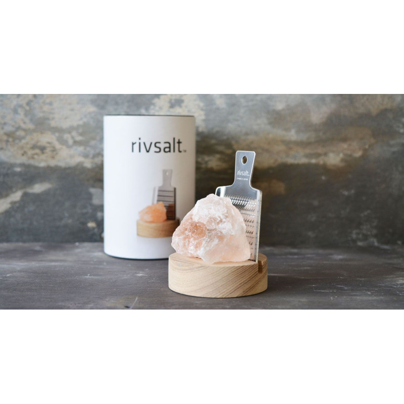 Rivejern med himalaya salt. Rivsalt. Rivejern med himalaya salt. Rivsalt.