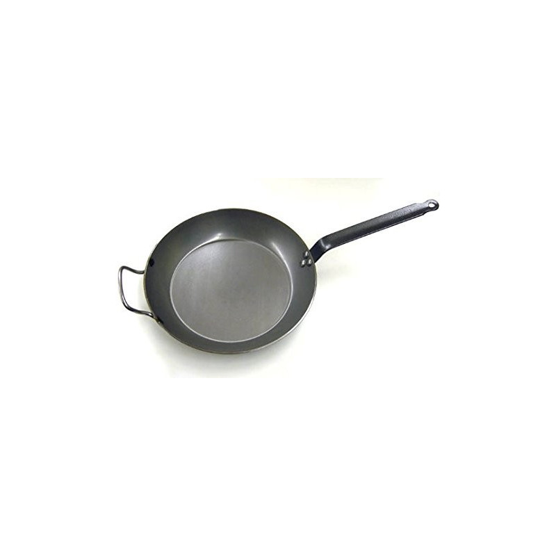 De Buyer stegepande i jern. 32 cm. De Buyer stegepande i jern. 32 cm.