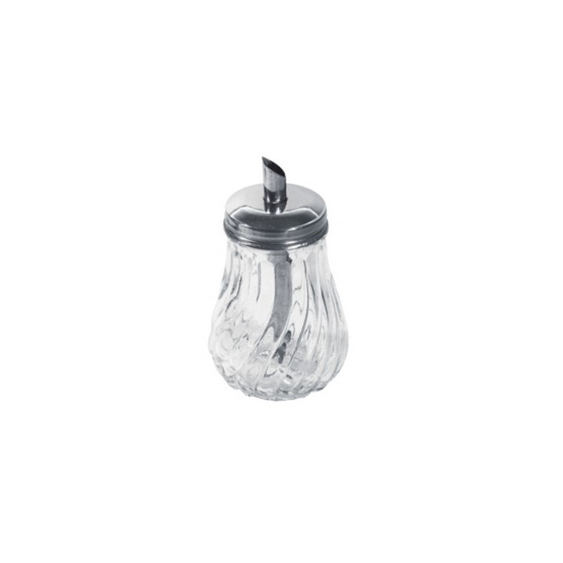 Strødåse til sukker. Sukkerstrøer i glas. Strødåse til sukker. Sukkerstrøer i glas.