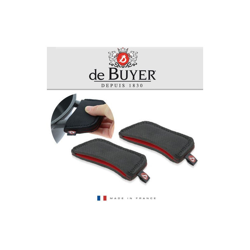 De Buyer grydelapper i neopren. De Buyer grydelapper i neopren.