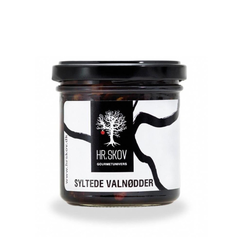 Hr. Skov syltede valnødder. Hr. Skov syltede valnødder.