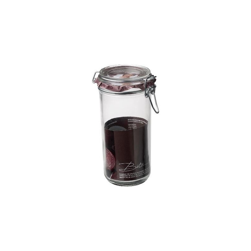 Christian Bitz opbevarings glas med patentlukning. 450 ml. Christian Bitz opbevarings glas med patentlukning. 450 ml.