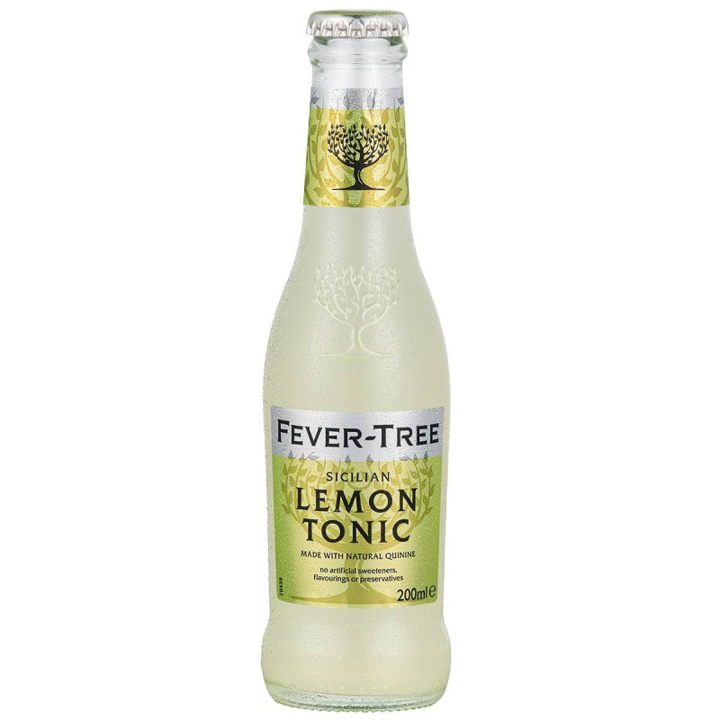 Fever Tree Sicilian lemon Tonic. Fever Tree Sicilian lemon Tonic.