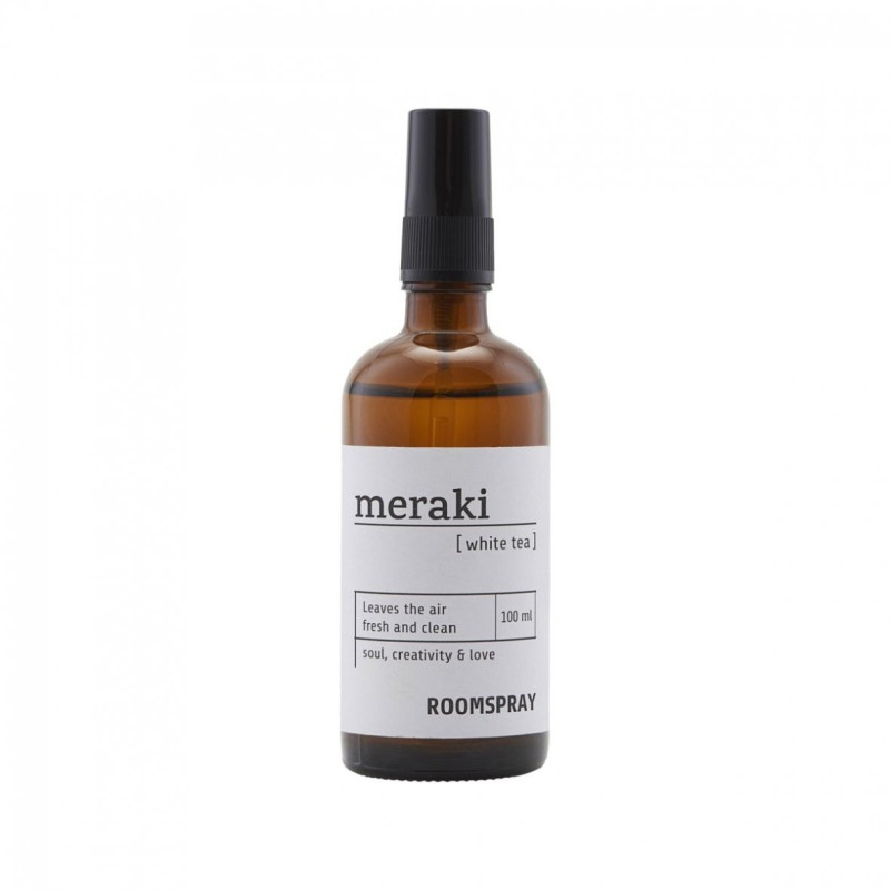 Meraki room spray: Hvid te. Meraki room spray: Hvid te.