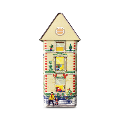 Kagedåse til julens småkager. Spilledåse.