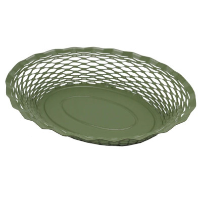 Oval brødkurv i metal fra Roger Orfevre. Flere farver.