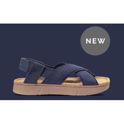 Shangies sandaler med tyk sål. Unisex. Blå.