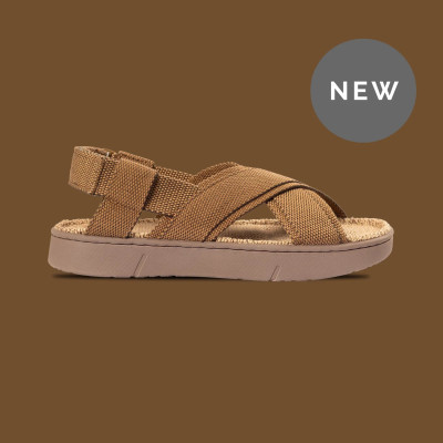 Shangies sandaler ny model og ny farve Dune Diver brun.