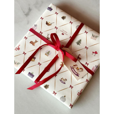 All by Voss julepapir Danish Christmas.
