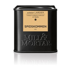 Mill og Mortar økologisk spidskommen.