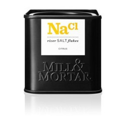 Mill og Mortar citrussalt citron salt.