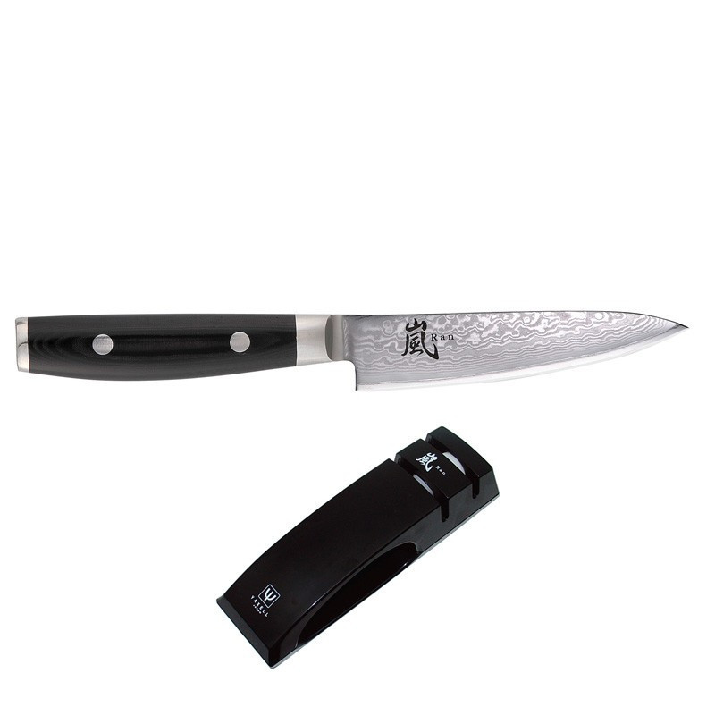 Yaxell RAN japansk universalkniv med knivsliber. TILBUD. Yaxell RAN japansk universalkniv med knivsliber. TILBUD.