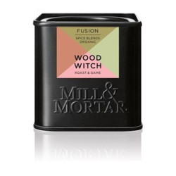 Mill og Mortar Wood Witch. Økologisk.