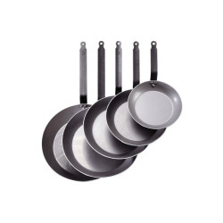 De Buyer stegepande i jern. 20 cm.