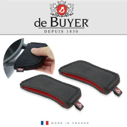 De Buyer grydelapper i neopren.