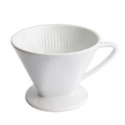 Kaffetragt i porcelæn til slowcoffee. Str. 2