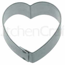 Hjerte udstiks form.