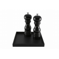 SEJ bakke i sort gummi til f.eks. olie.