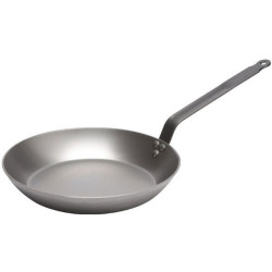 De Buyer stegepande i jern. 30 cm.