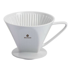 Kaffetragt i porcelæn til slowcoffee. Str. 4