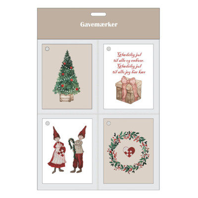 Gavemærke. Til og fra mærker til julegaver.