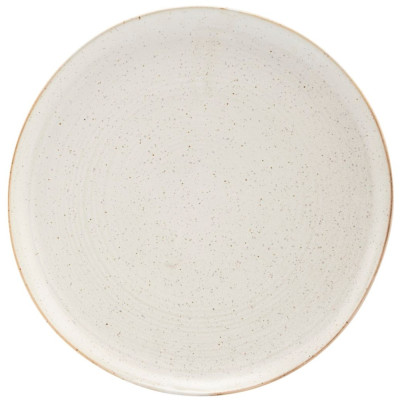 Hvid keramik tallerken fra House Doctor.