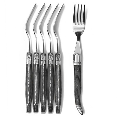 Sort Laguiole gaffel.