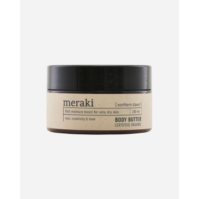Meraki body creme med duften Northern Dawn.