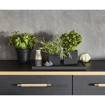 Bakke i sort gummi fra SEJ