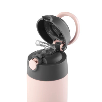 Aya og Ida vandflaske med sugerør til børn