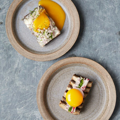 Grøndals brislinger i olivenolie på dåse.