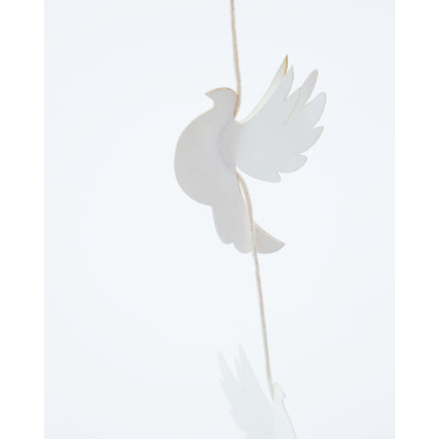 House Doctor julepynt. Gurilande med fugle.