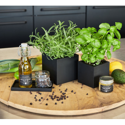 Sej gummibakke til salt og peberkværn