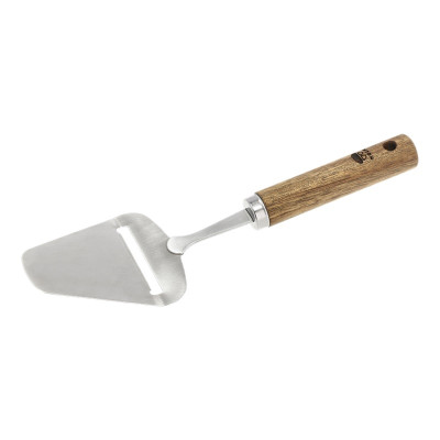 Ostehøvl med træskaft.