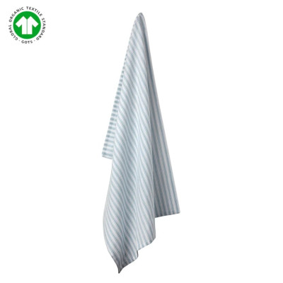 Skjalm P visketykke med lyseblå striber i model Emil.