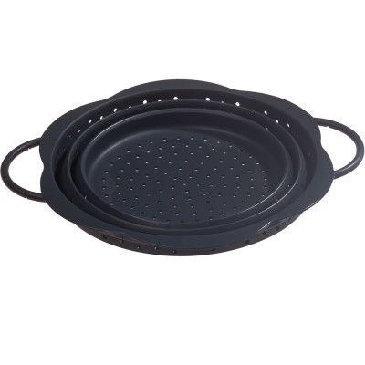 Dørslag i silikone som kan klappes sammen