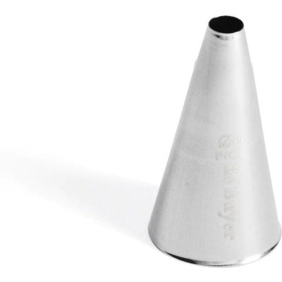 Tylle i stål rund 0,2