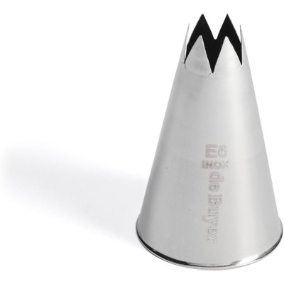 Stjerne tylle i rustfrit stål.