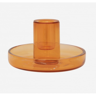 Lysestage i genbrugsglas. TILBUD.