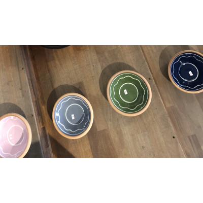 Saltkar eller soyaskål i keramik fra pottemageren.