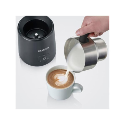 Mælkeskummer med induktionsmotor.