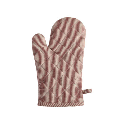 grillhandske med røde striber