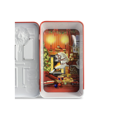 Kagedåse til julesmåkager.