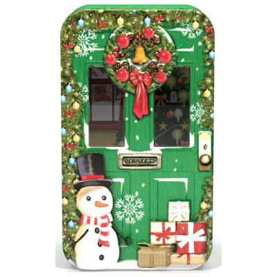 Kagedåse med julemotiv