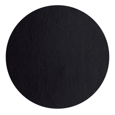 Runde dækkeservietter i kunstlæder