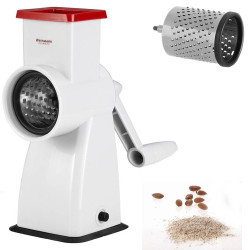 Gammeldags mandelkværn med håndsving.