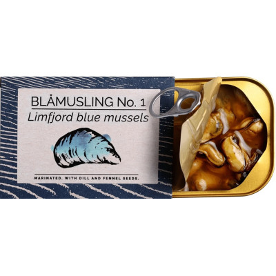 Fangst blåmuslinger fiskekonserves